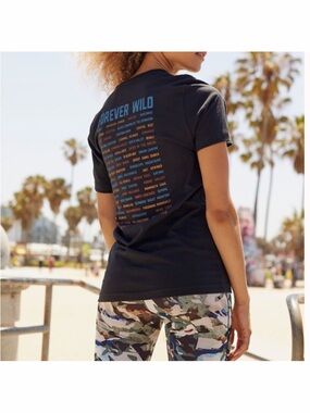 Rare Free People Parks Project Tee Top Forever Wild Size S